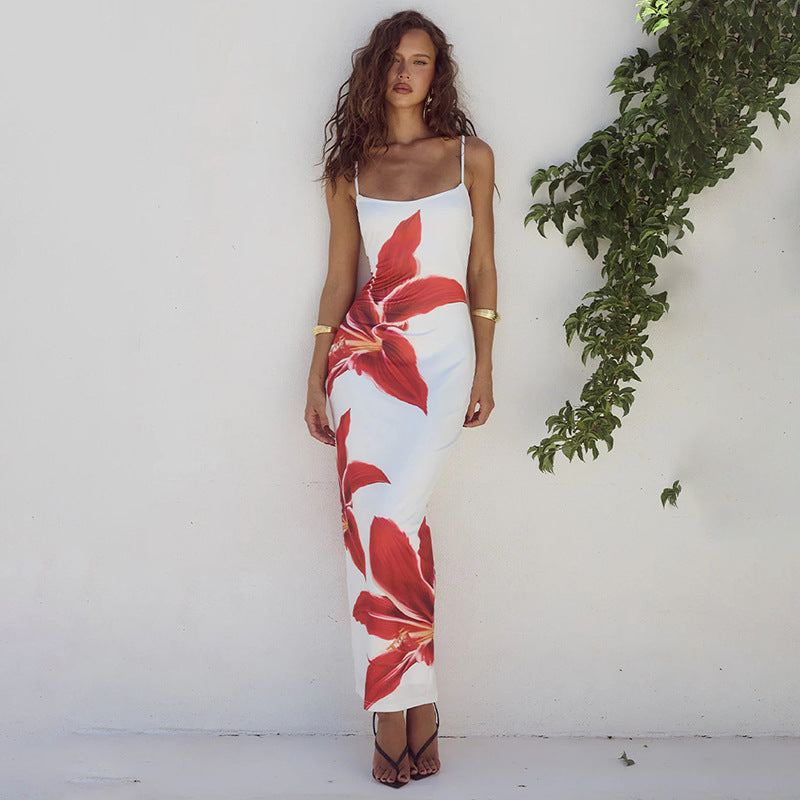 Fiore Maxi Dress - White