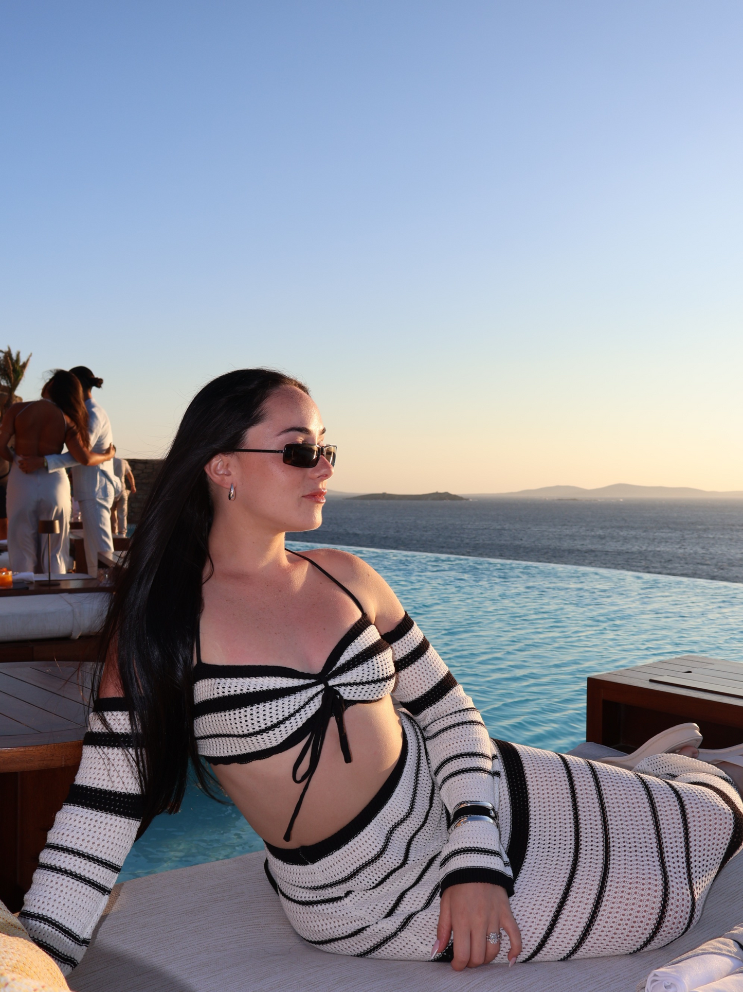 Zena Crochet Two Set - White